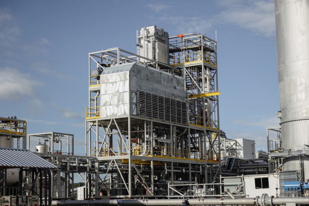 Processing area at the Arbios Chuntoh Ghuna facility